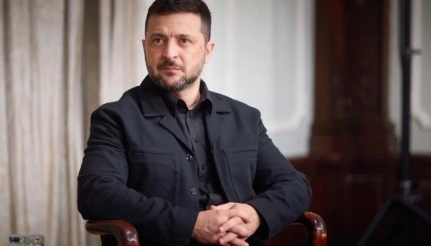 Пресконференція Зеленського та Марка Карні у Калгарі