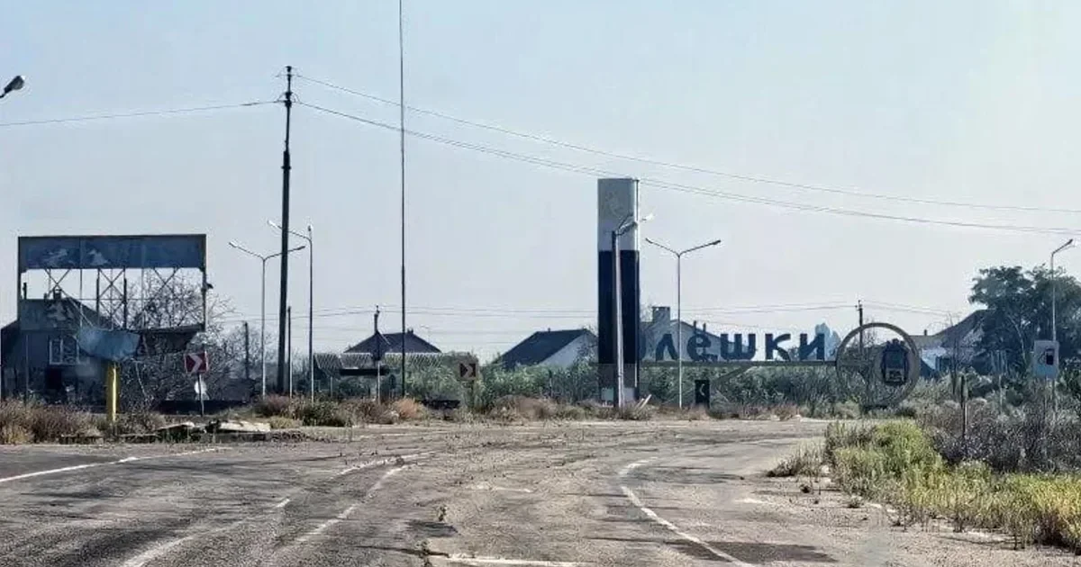 Режим припинення вогню в Херсонській області для евакуації людей з Олешок
