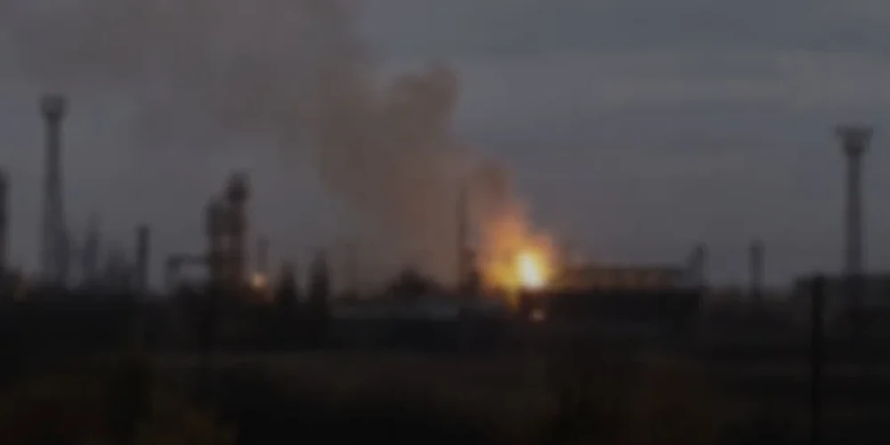Наслідки удару по газовидобувному об'єкту групи Нафтогаз у Харківській області